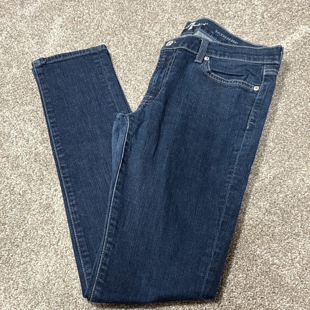 7 For All Mankind Dark Blue Roxanne Jeans